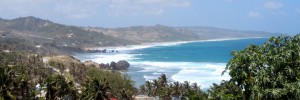 Barbados East Coast view
